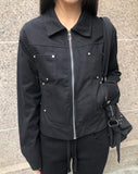 Real Stud Point Cotton Jacket