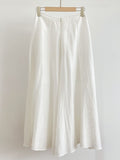 Reshu Wrinkle Flare Long Skirt