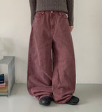 Kaillis Washing Wide Cotton Pants