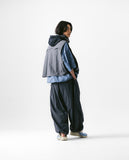 [AG] Nylon Tuck Belt String Balloon Pants