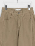 Dadin Cargo Wide Cut Cotton Pants