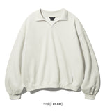BigCircle Open Collar Sweatshirt