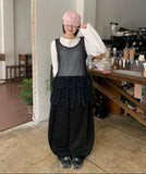 Toroki Mesh Dot Tiered Layered One Piece