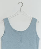 Gelsource Summer Button Layered Sleeveless