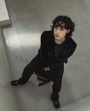 f/w depth one tuck wide slacks