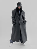 Wool 20%) Petone pintuck long coat