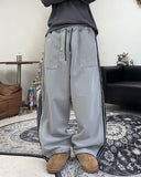 Flu 5-Line Track Wide Pants