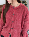 Deche Mohair Wool Cardigan