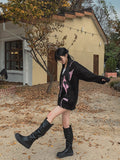 Butterpool V-neck Oversized Cardigan