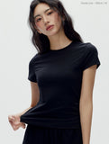 W Cotton Modal Clean T-shirt