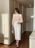 Teru Slit H-Line Skirt