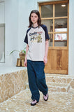 Peaky Rabbit Raglan Short Sleeve Tee