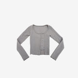 Tari Ribbed Cardigan