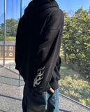 Unisex Devil Overfit Hooded Zip-Up