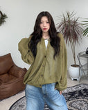 Repel see-through round cardigan