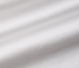 Work Basic Double Cotton Plain Short Sleeve