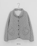 Gilmen Collar Quilting Over Cardigan