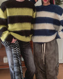 Ellic Brush Striped Knit