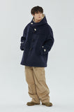 WOOL BLEND OVERSIZE DUFFLE COAT