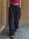 Bias Raw Edge Carpenter Cargo Pants