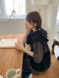 [unisex] Yosint Summer Net Hood Vest