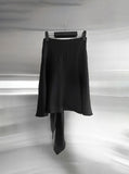 Elo Knot Nylon Midi Skirt