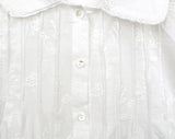 Mite Jacquard Short Sleeve Blouse