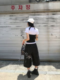3-STAR PATCH BERMUDA PANTS