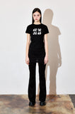 AubeA ABA Star Ribbon Half T-shirt