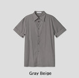Moment Roll-up Draping Half Shirt