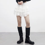 Miket Tiered Frill Skirt