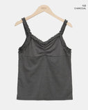 Buyen Dot Frill Sleeveless