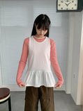 [BAONHAUS] Remine Frill Layered Sleeveless