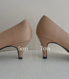 Linel color matching stiletto heel