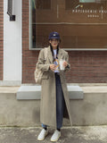 [wool30%] Oa single wool long coat