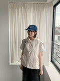 Kumoki Button Hood Vest