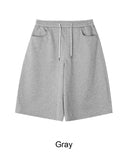 Dinede Lettering Bermuda Pants
