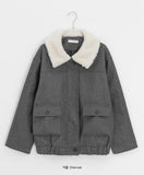 Pilance Quilted Fur Collar Jacket