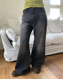 Doel Bootcut Washed Denim Pants