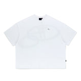 WIDE FIT SHINING LOGO TEE SHIRT