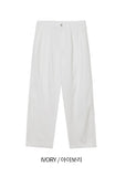 Lotz Pintuck Denim Wide Pants