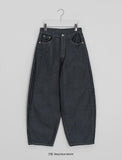 Podan Raw Denim Balloon Wide Pants