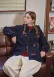 [2-WAY] Mushroom Stitch Zip-Up