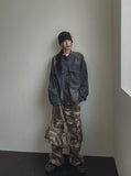 Urban Big Pocket Washing Denim Jacket