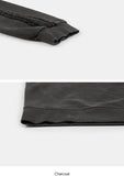 Patch track pigment dyeing sweatshirt