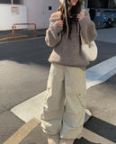 Fogle Half Moon Fur Cross Shoulder Bag