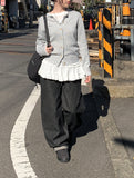 Mant Raw Denim Wide Pants
