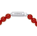 H edition BR(W) Ball Red Jade Beads Bracelet
