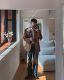 Soave Suede Overblazer