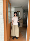 Munita Banding Balloon Long Skirt